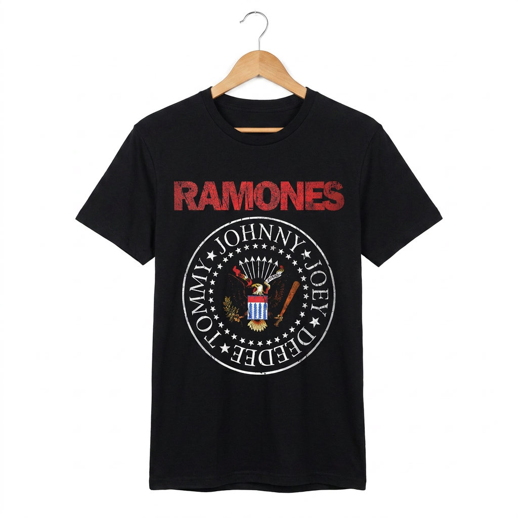 Ramones Presidential Color Logo T-Shirt