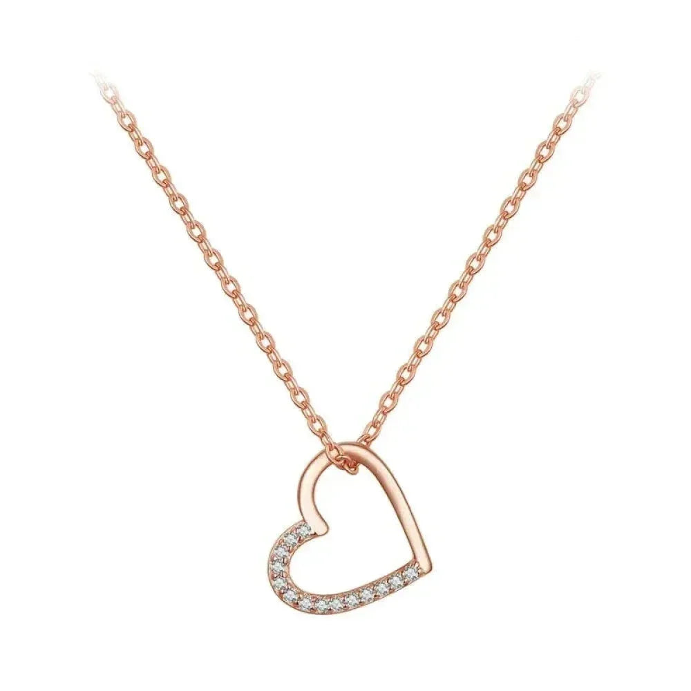 Collier à Chaîne en Argent Sterling 925 Véritable pour Femme - Bijoux Fins 46 cm