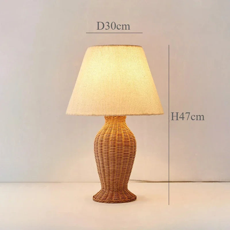 Japandi bedside lamp