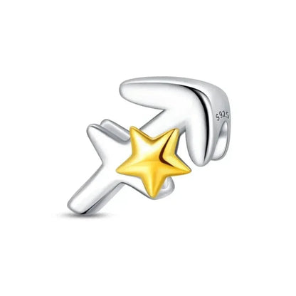 Delicate 925 Silver Zodiac Charm: Personalize Your Bracelet With Your Constellation