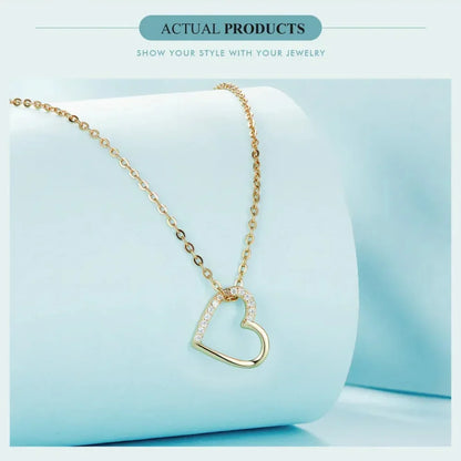 Collier à Chaîne en Argent Sterling 925 Véritable pour Femme - Bijoux Fins 46 cm