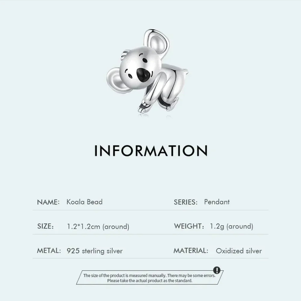 Pendentif Chien Argent Sterling 925 Véritable pour Bracelet - Caniche Teckel
