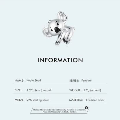 Pendentif Chien Argent Sterling 925 Véritable pour Bracelet - Caniche Teckel