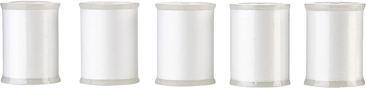 Brother - Fil de canette à broder 60wt Blanc - SAEBT