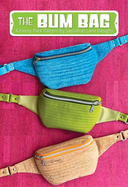 Le Bum Bag - Un patron de sac banane par Sassafras Lane Designs
