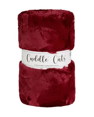 Luxe Cuddle Cut 2Yd- Cachemire Merlot