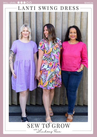 Lanti Swing Dress from Sew To Grow
