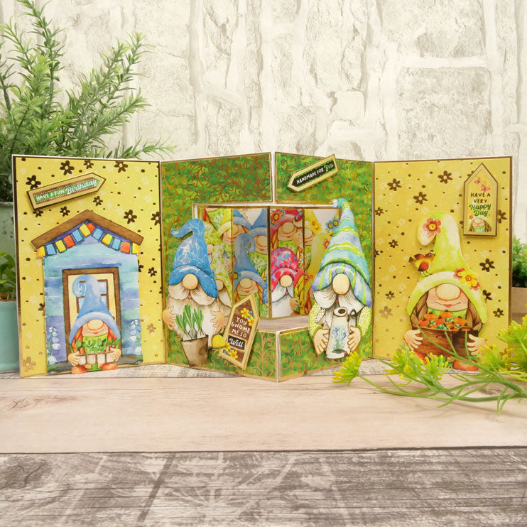 Cartes et enveloppes de luxe prédécoupées – Panneaux centraux pop-up