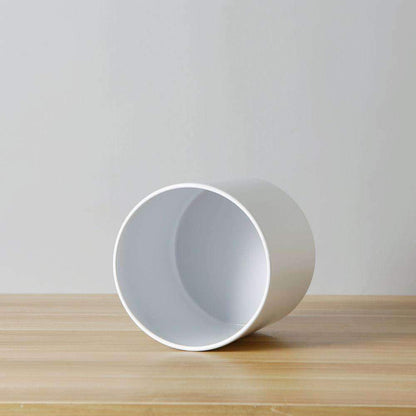 Cache-pot Shira blanc avec pieds épingle (61cm)