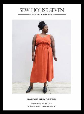 Sew House Seven - Robe d'été Sauvie (coupe pour silhouettes généreuses)