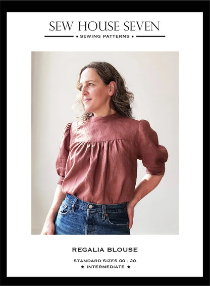 Sew House Seven - Regalia Blouse Standard Sizes 00-20