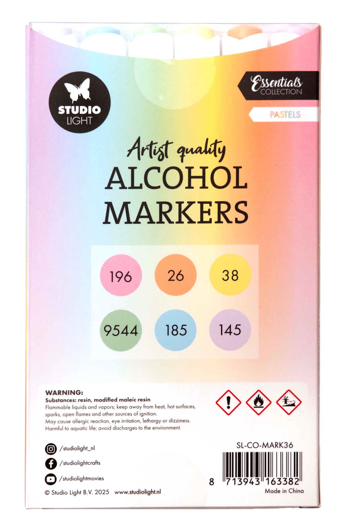 Studio Light Alcohol Ink Markers