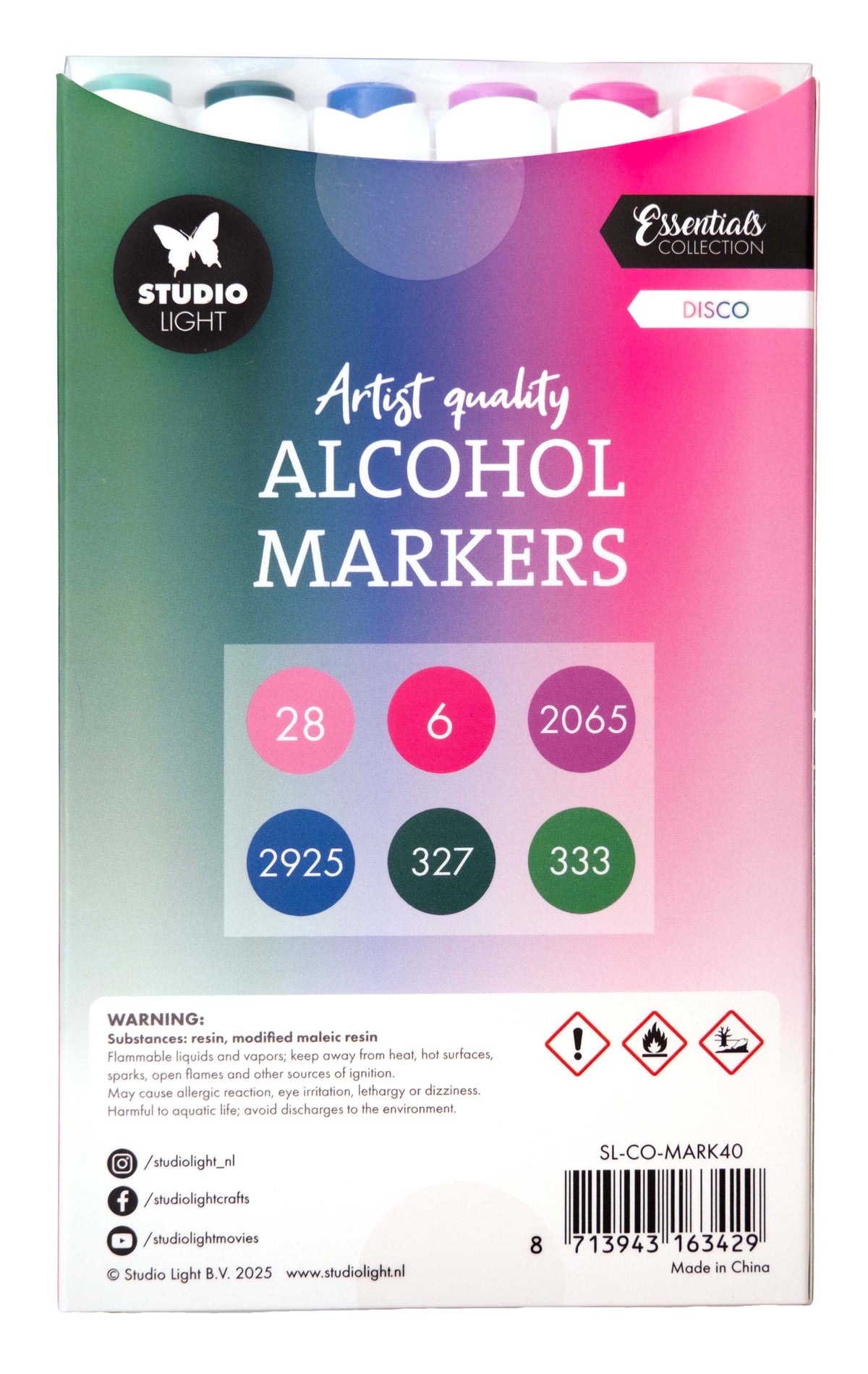 Studio Light Alcohol Ink Markers