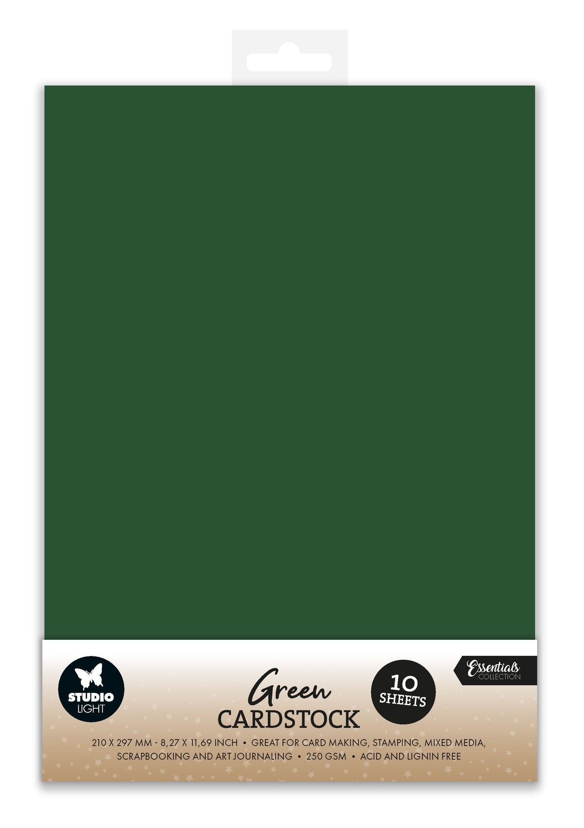SL Papier Set Noël Vert Consommables 10 Feuilles