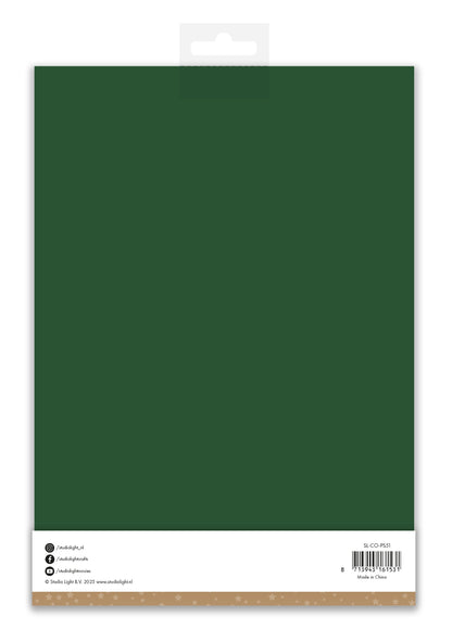 SL Papier Set Noël Vert Consommables 10 Feuilles