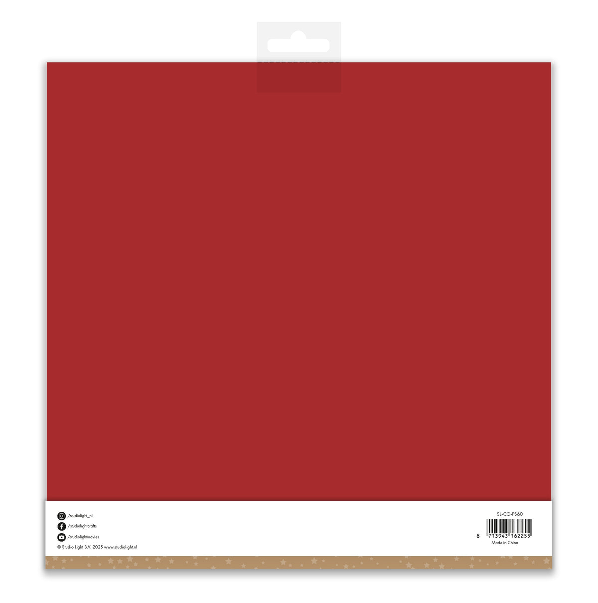 SL Paper Set Christmas Red Consumables 10 Sheets
