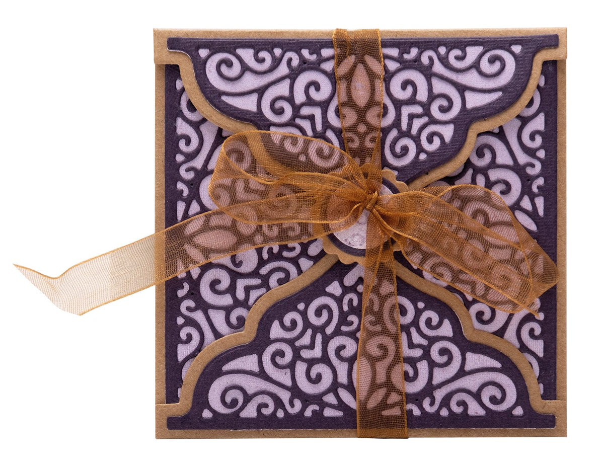 Matrices de découpe SL Dentelle Enveloppe Journal des Rêves 12 pièces