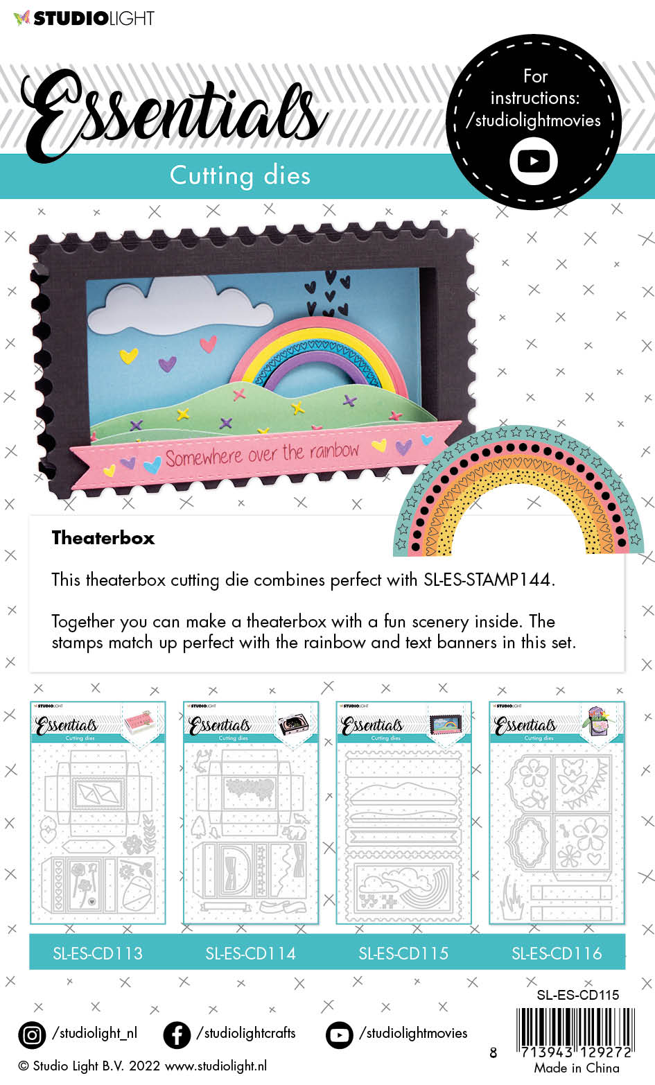 SL Matrice de découpe Theater Box Essentials 148x210x1mm 1 PC n°115