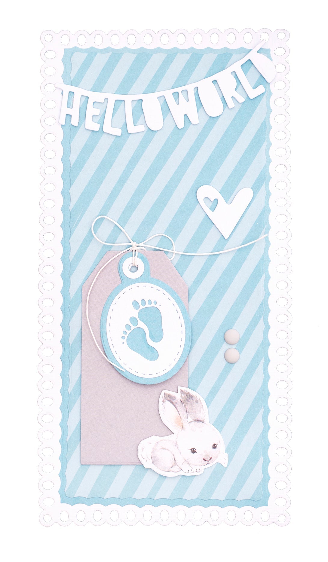 SL Matrice de Découpe Hello World Essentials 105x148x1mm 1 PC n°170