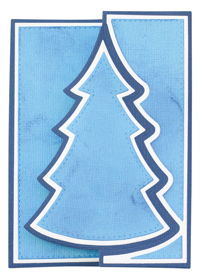 SL Matrice de découpe Arbre Essentiels de cartes 148x210x1mm 14 PC n°563