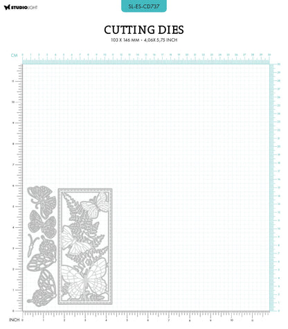 SL Cutting Dies Cadre Papillon Essentiels 103x146x1mm 6 PC réf. 737