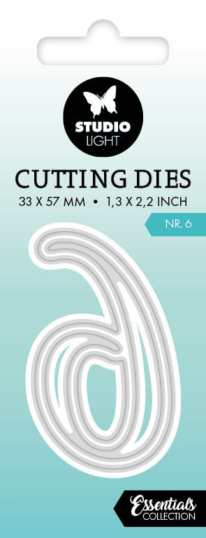 SL Matrices de découpe NR. 6 Essentiels 33x57x1mm 2 PC nr.750