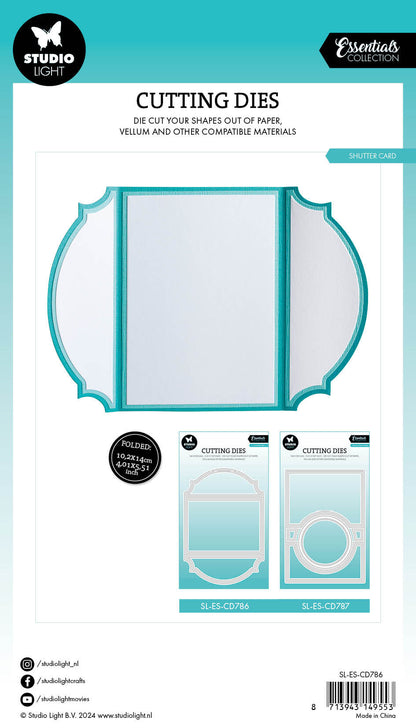 Matrice de découpe SL Shutter Card Shape Essentials 7 pièces