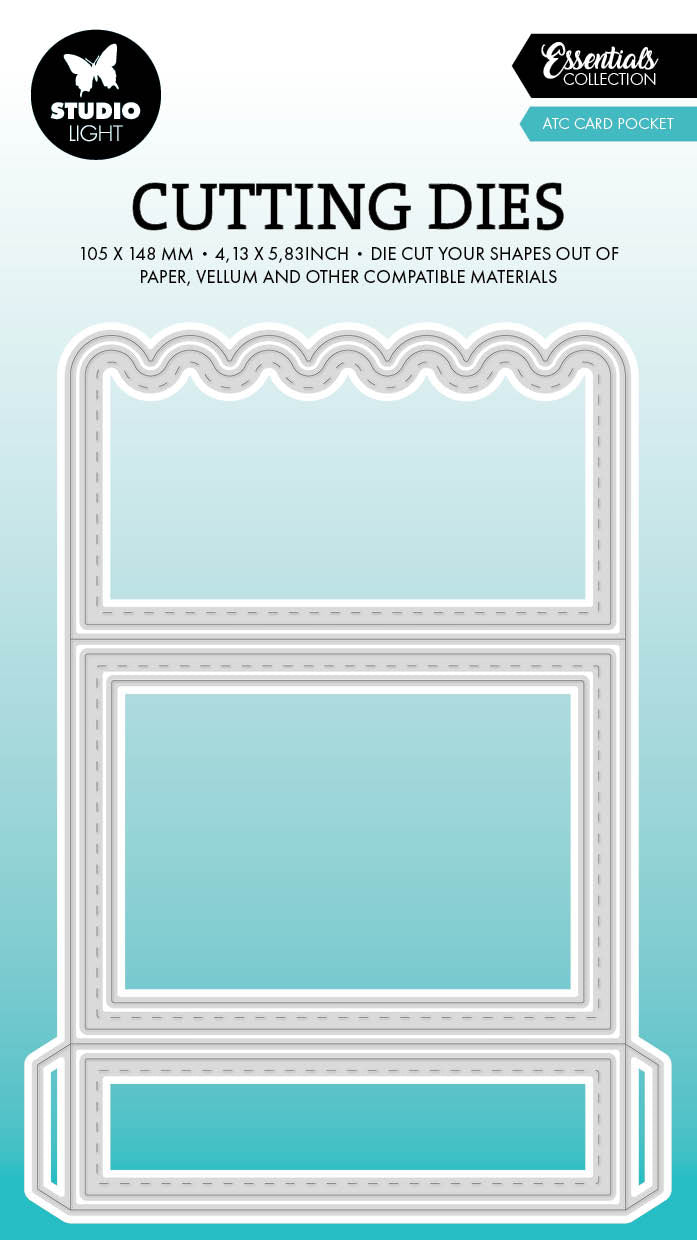 SL Matrices de découpe ATC Card Pocket Essentials 5 pièces