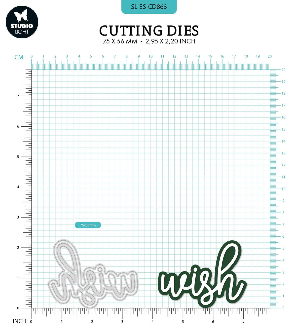 SL Cutting Dies Wish Essentials 2 PC