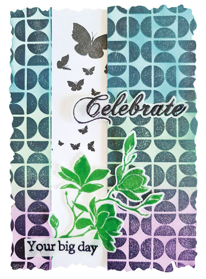 SL Clear Stamp Butterfly Essentials 6 PC
