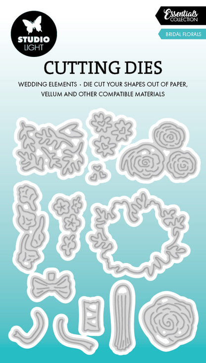 Matrices de coupe SL - Fleurs de mariée essentielles, 13 pièces