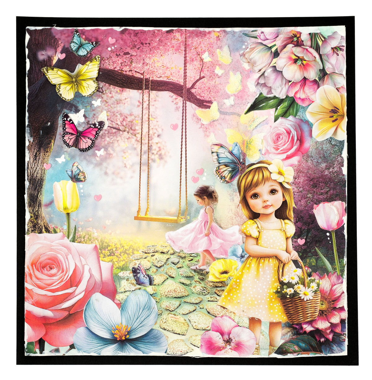 SL Paper Elements Fluttering Flowers Essentials 35 Pieces