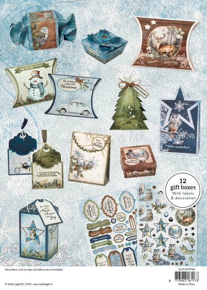 SL Coffrets Cadeaux DIY Essentiels Hiver Merveilleux 12 Feuilles