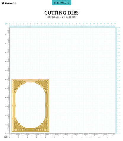 SL Hot Foil Dies A6 Border Shape Essentials 4 PC