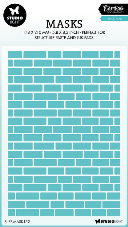 Masque SL Mur de briques Essentiels 150x210x1mm 1 PC nr.152