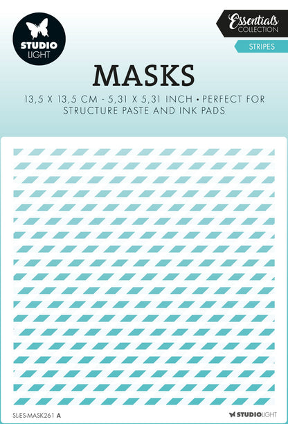SL Masque Rayures Essentiels 135x135x1mm 2 PC n°261