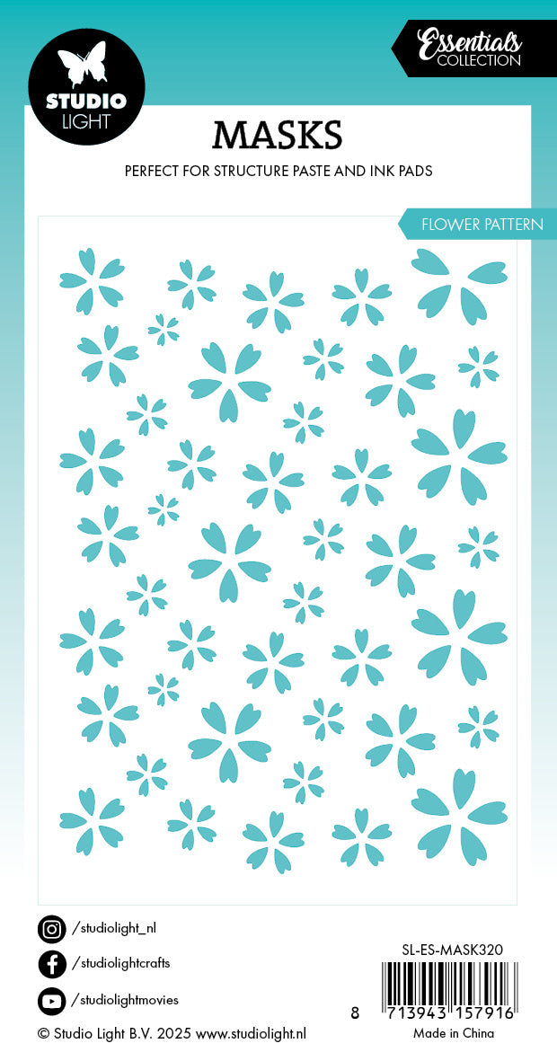 SL Masque Fleurs Fond Essentiels 1 PC