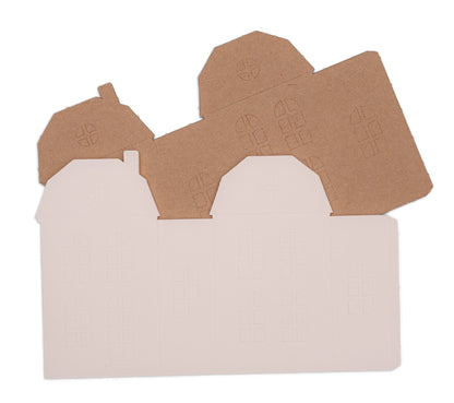 SL Maisons en papier découpées – Essentiels scolaires 10 feuilles