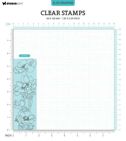 SL Tampon Transparent Anémone Essentiels 46,2x142x3mm 1 PC nr.588