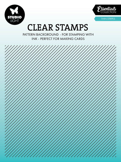 SL Clear Stamp Bandes Fines Essentiels 1 PC