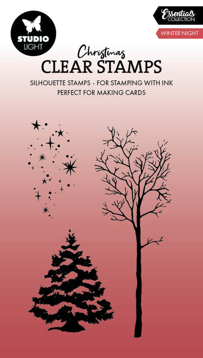 SL Tampon Transparent Nuit d'Hiver Essentiels 3 pièces