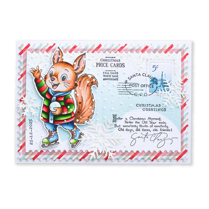 SL Clear Stamp Ice Skating Essentials 74x105x1mm 1 Pieces