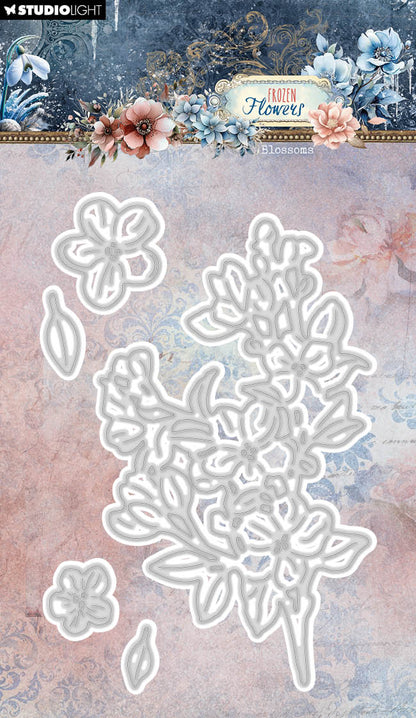 SL Matrice de coupe Fleurs givrées 5 pièces