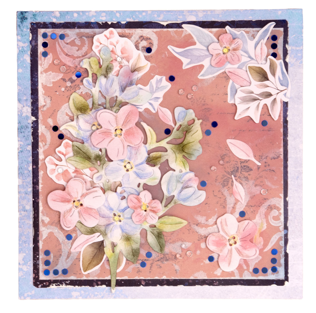 SL Matrice de coupe Fleurs givrées 5 pièces