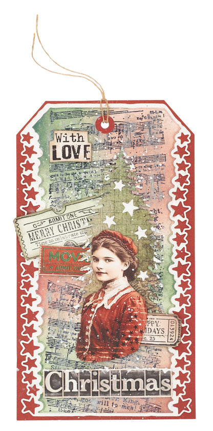 SL Cutting Die Star Label Grunge Collection 6 Pieces