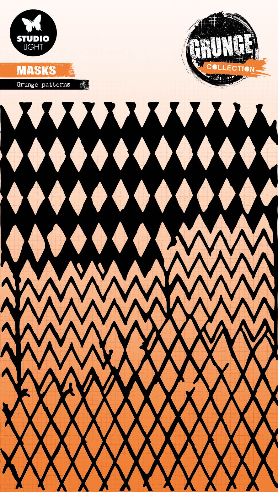 SL Mask Grunge Patterns Grunge Collection 150x210x1mm 1 pièce n°232