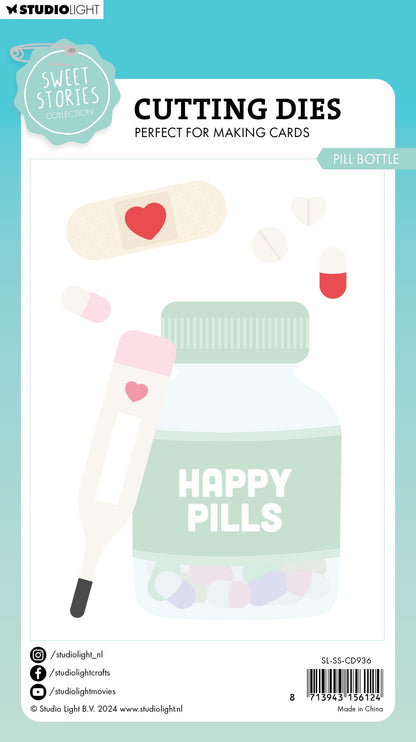 SL Cutting Die Pill Bottle Sweet Stories 17 PC