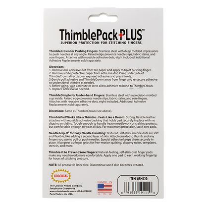 Colonial Thimble Pack PLUS