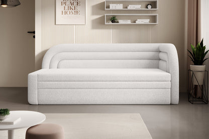 Canapé convertible Fabillo - Blanc nacré