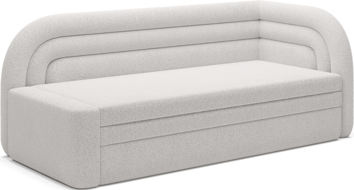 Canapé convertible Fabillo - Blanc nacré